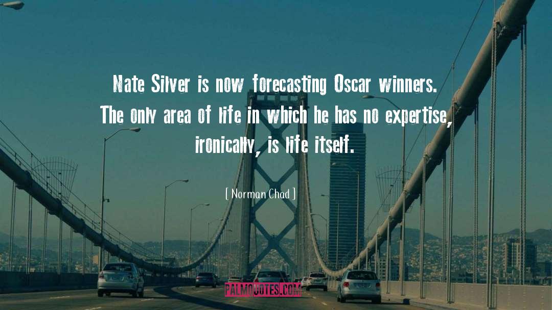 Forecasting quotes by Norman Chad