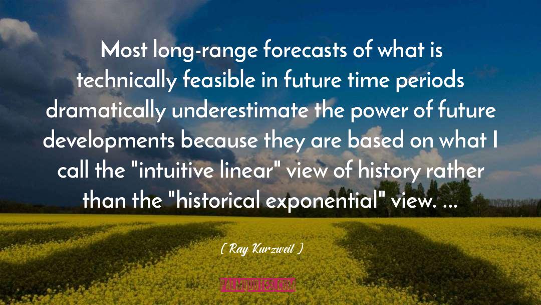 Forecasts quotes by Ray Kurzweil