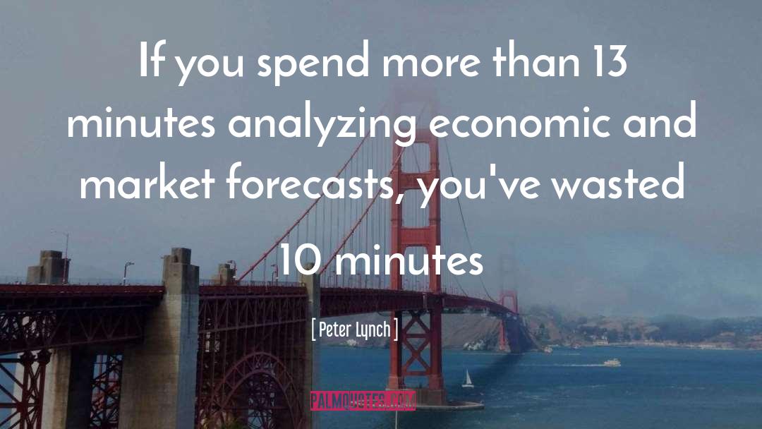 Forecasts quotes by Peter Lynch