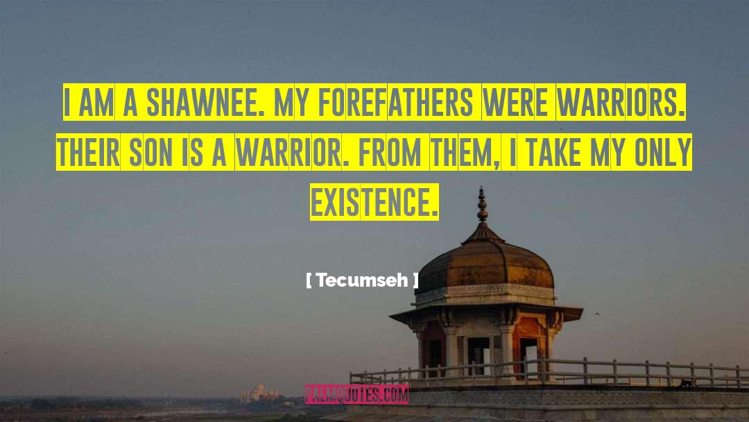 Forefathers quotes by Tecumseh