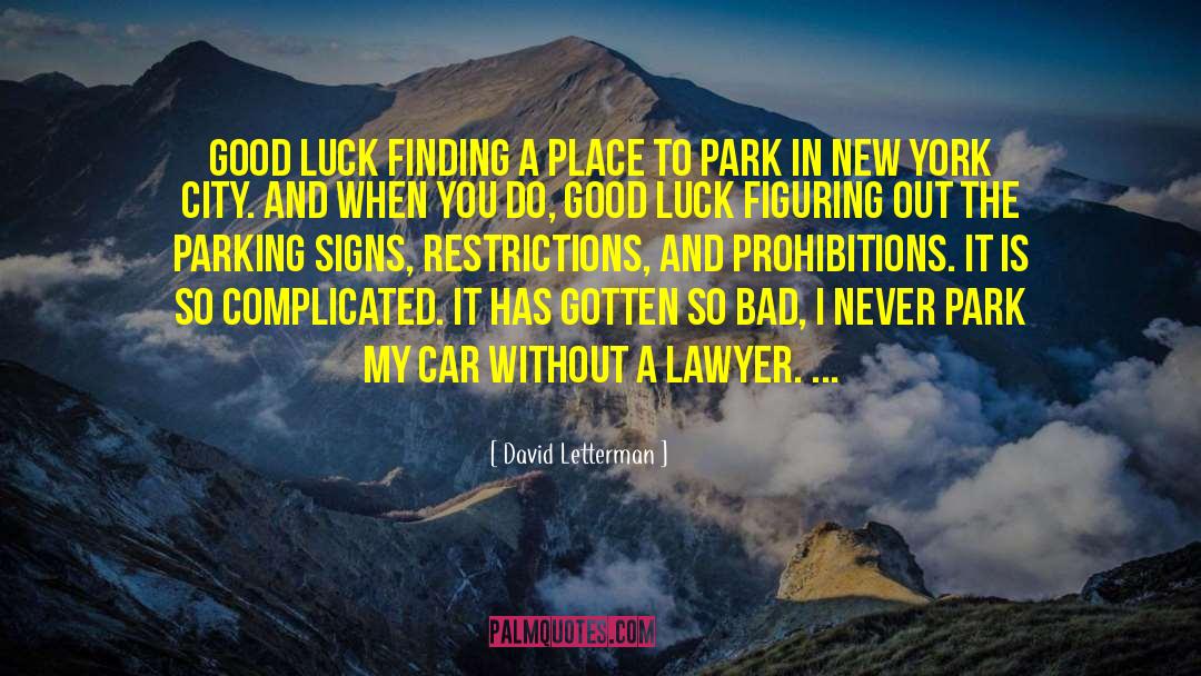 Foreign Cities quotes by David Letterman