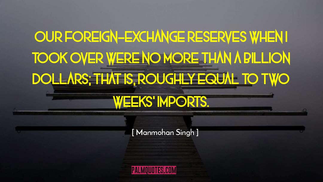 Foreign Exchange quotes by Manmohan Singh