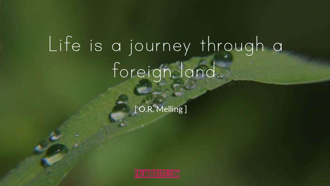 Foreign Lands quotes by O.R. Melling