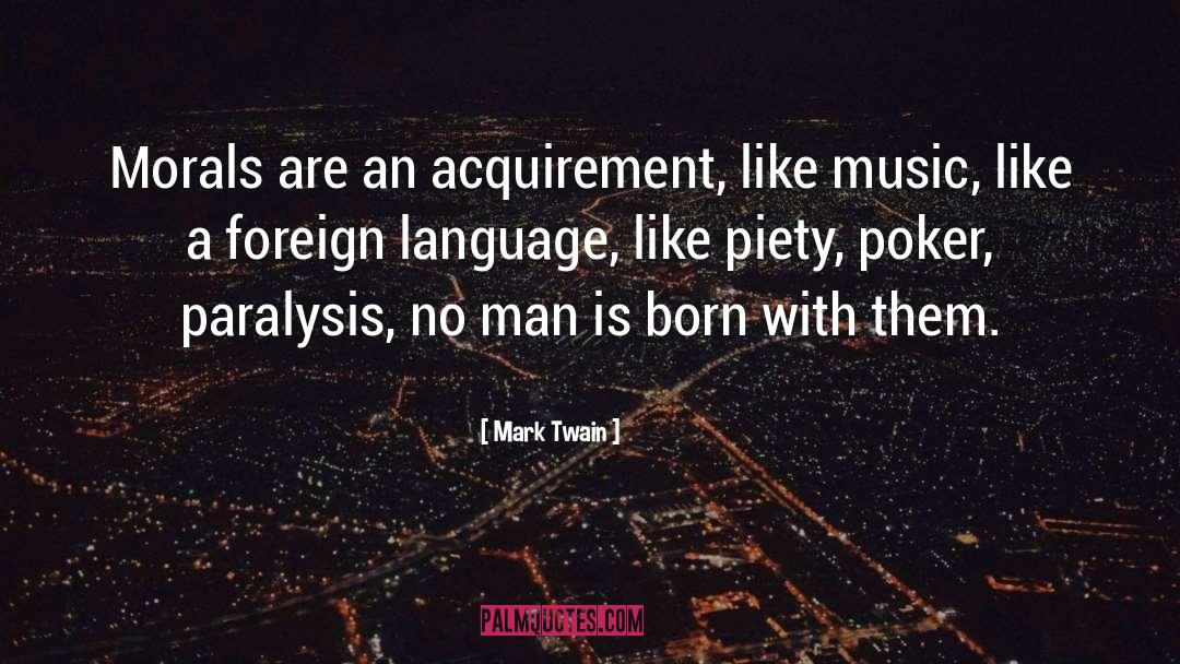 Foreign Language quotes by Mark Twain