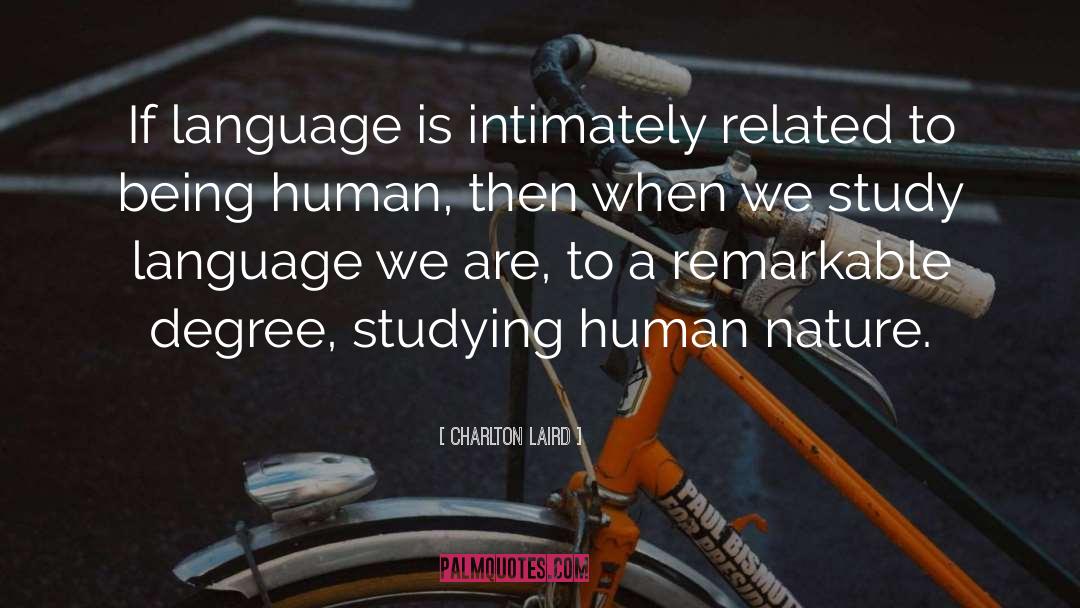 Foreign Language Study quotes by Charlton Laird
