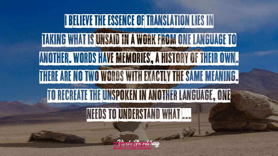 Foreign Language Translation quotes by Vivek Shanbhag
