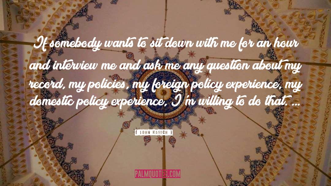 Foreign Policy quotes by John Kasich