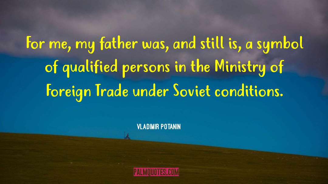 Foreign Trade quotes by Vladimir Potanin