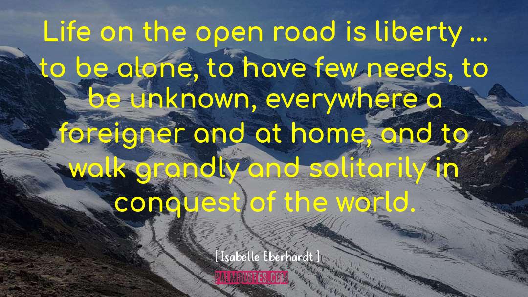 Foreigner In Switzerland quotes by Isabelle Eberhardt