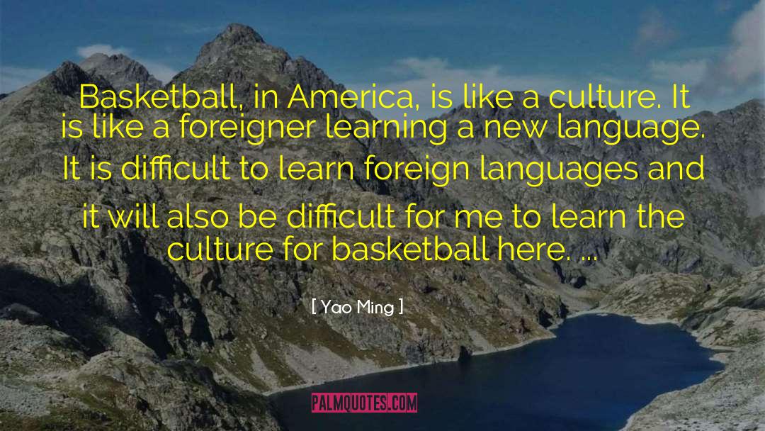 Foreigner quotes by Yao Ming