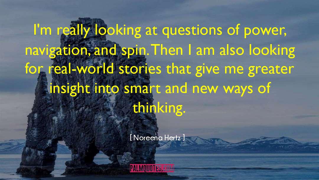 Foresight Insight quotes by Noreena Hertz