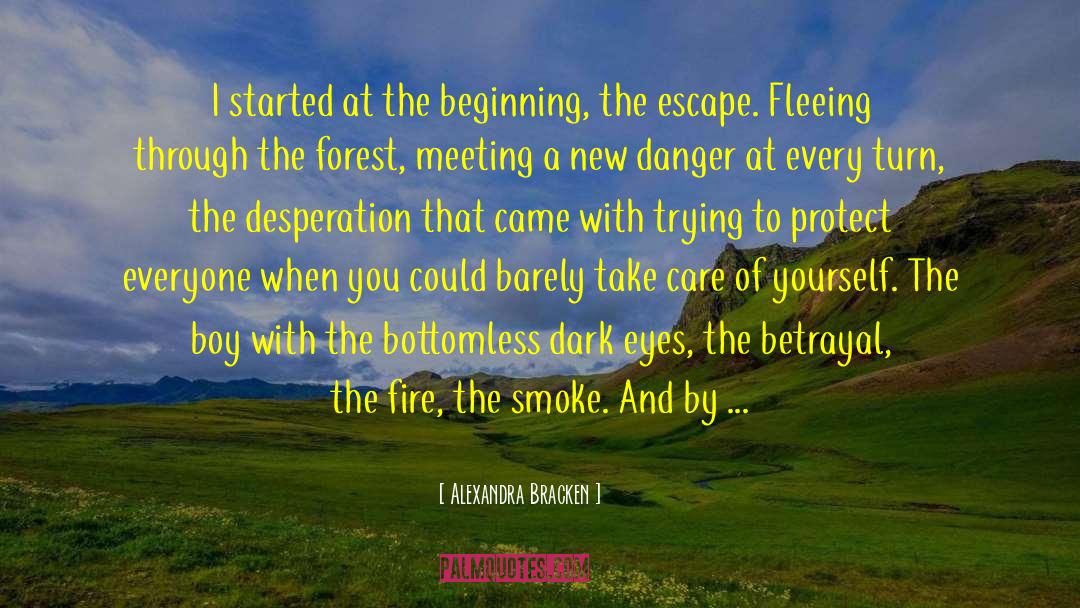 Forest Metaphor quotes by Alexandra Bracken