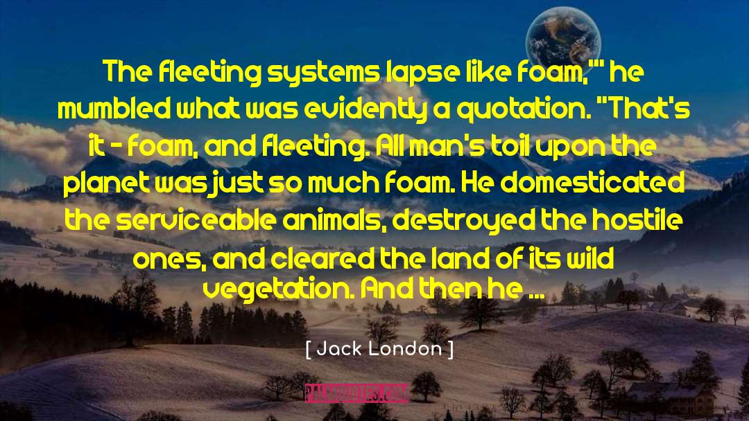 Forest Of Recluses quotes by Jack London