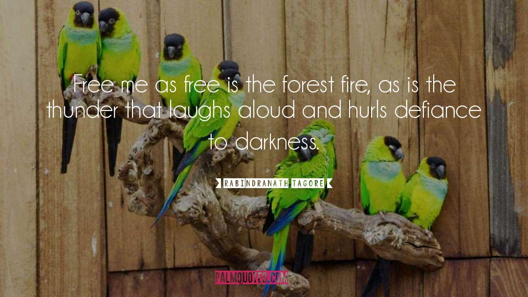 Forest Reserve quotes by Rabindranath Tagore