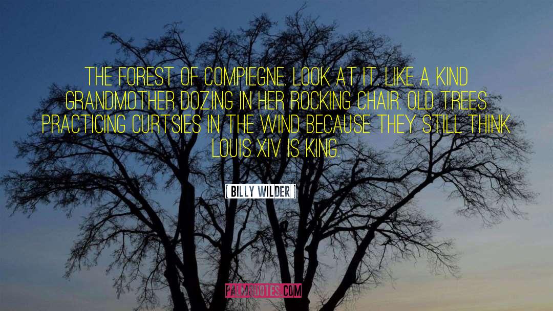 Forest Trees quotes by Billy Wilder