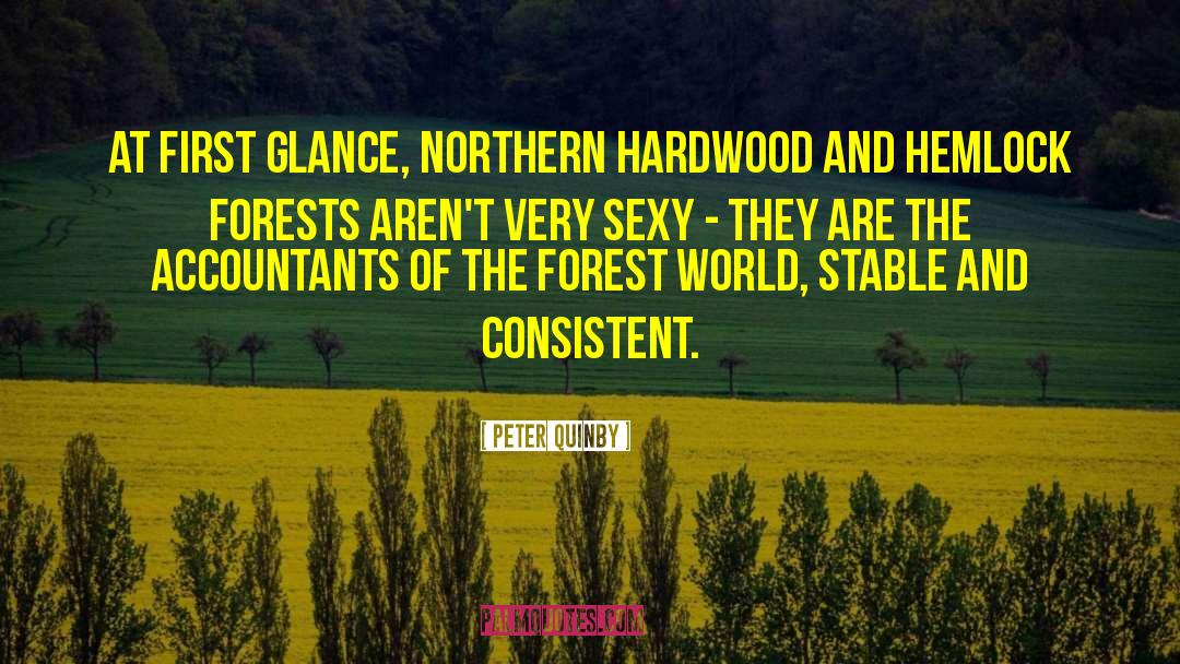 Forestry quotes by Peter Quinby