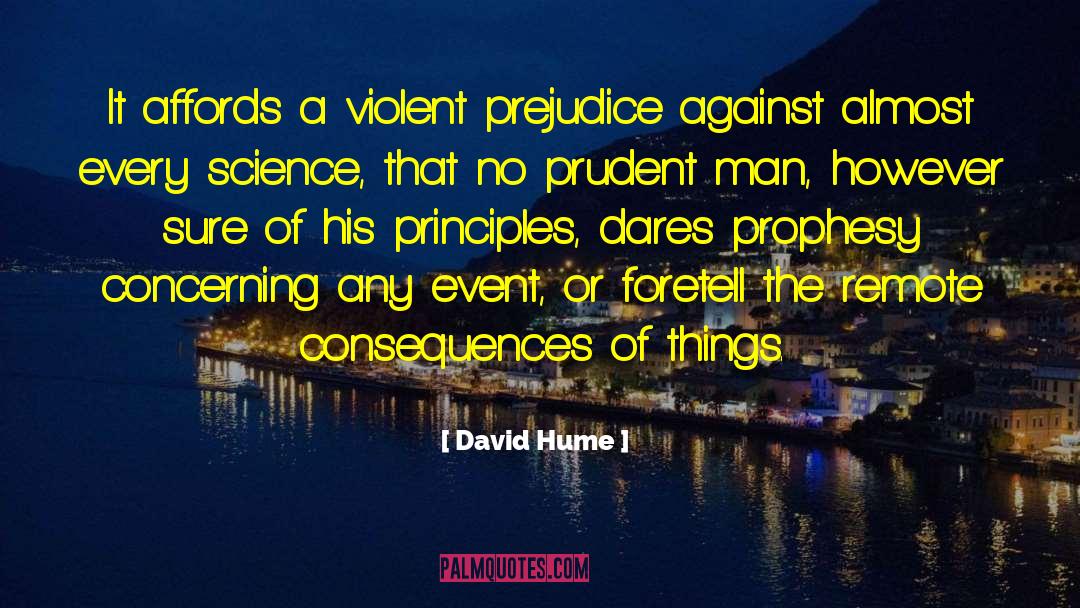 Foretell quotes by David Hume