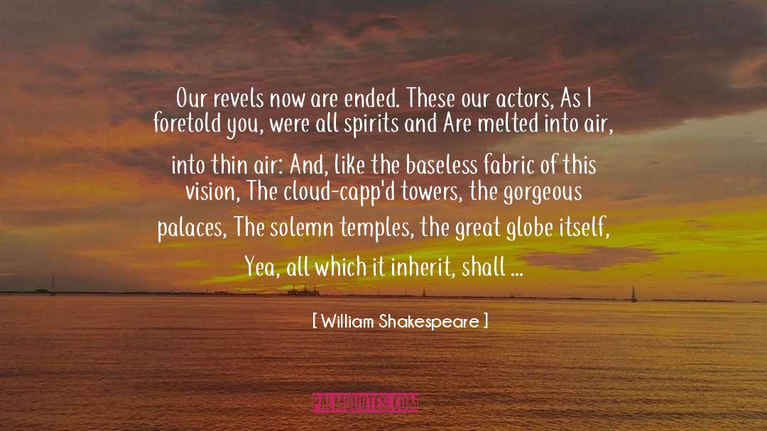 Foretold quotes by William Shakespeare