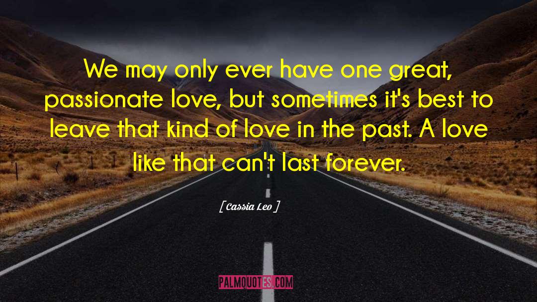 Forever Love quotes by Cassia Leo