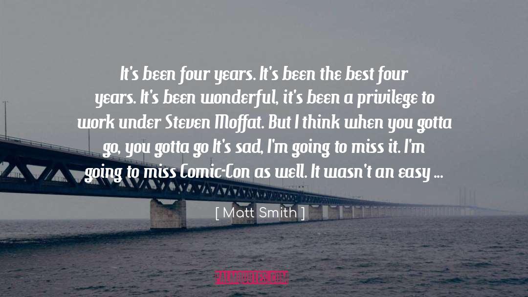 Forever Miss You quotes by Matt Smith