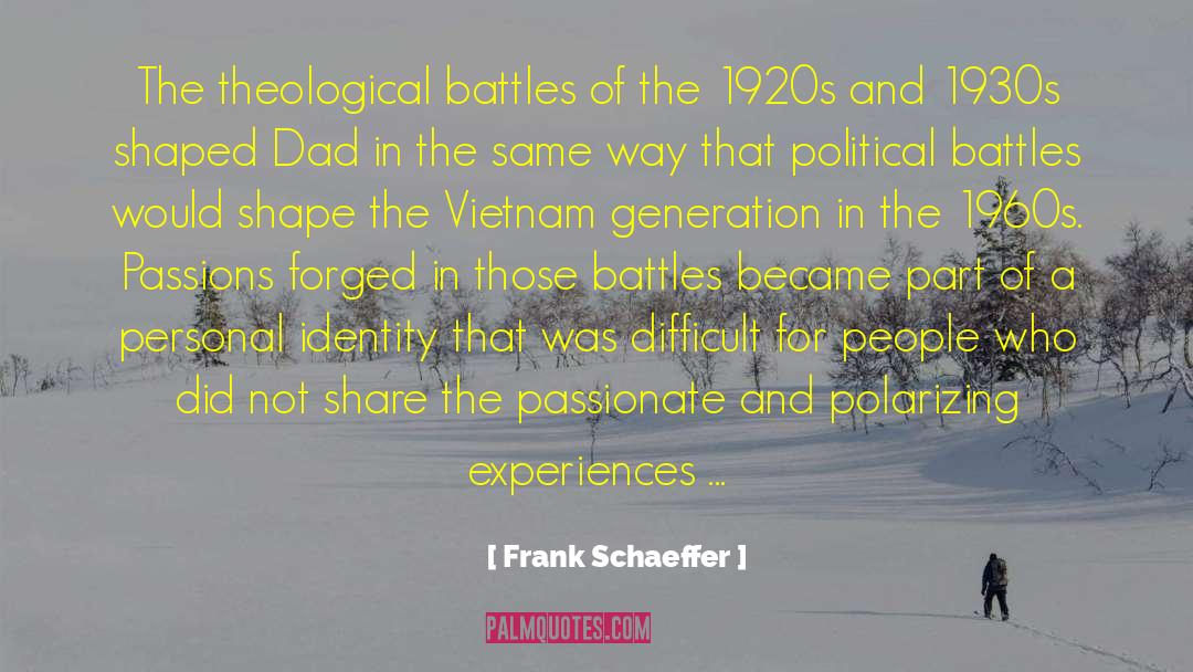 Forged quotes by Frank Schaeffer