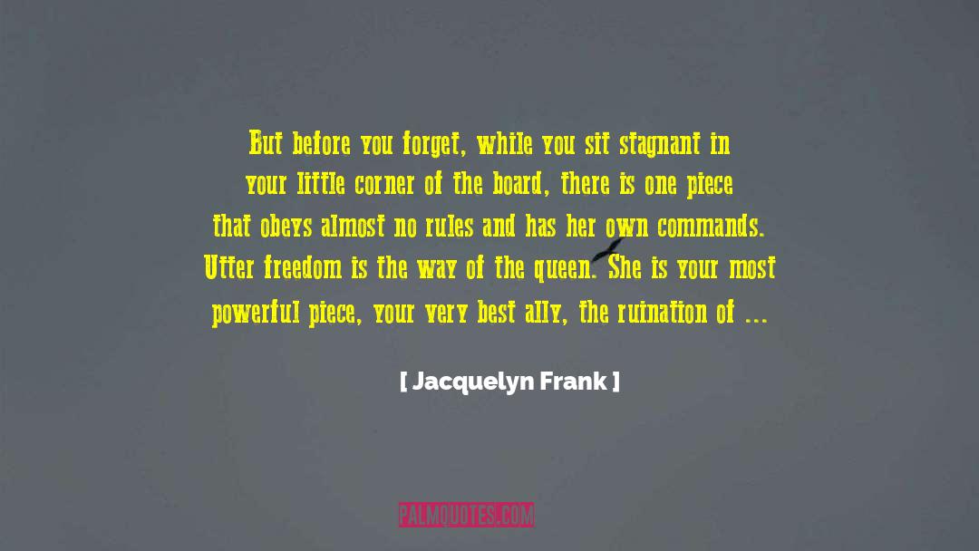 Forget And Forgive quotes by Jacquelyn Frank