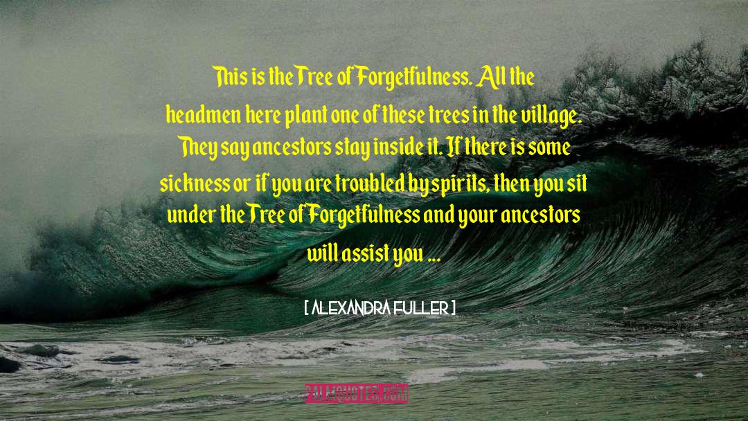Forgetfulness quotes by Alexandra Fuller
