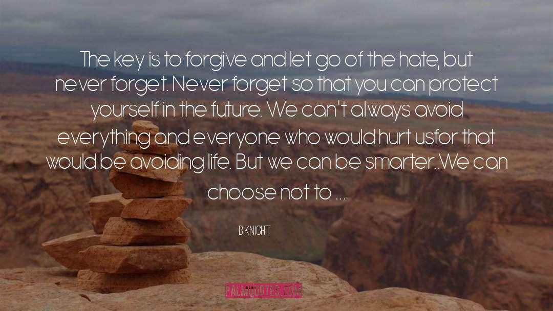 Forgive And Let Go quotes by B.Knight