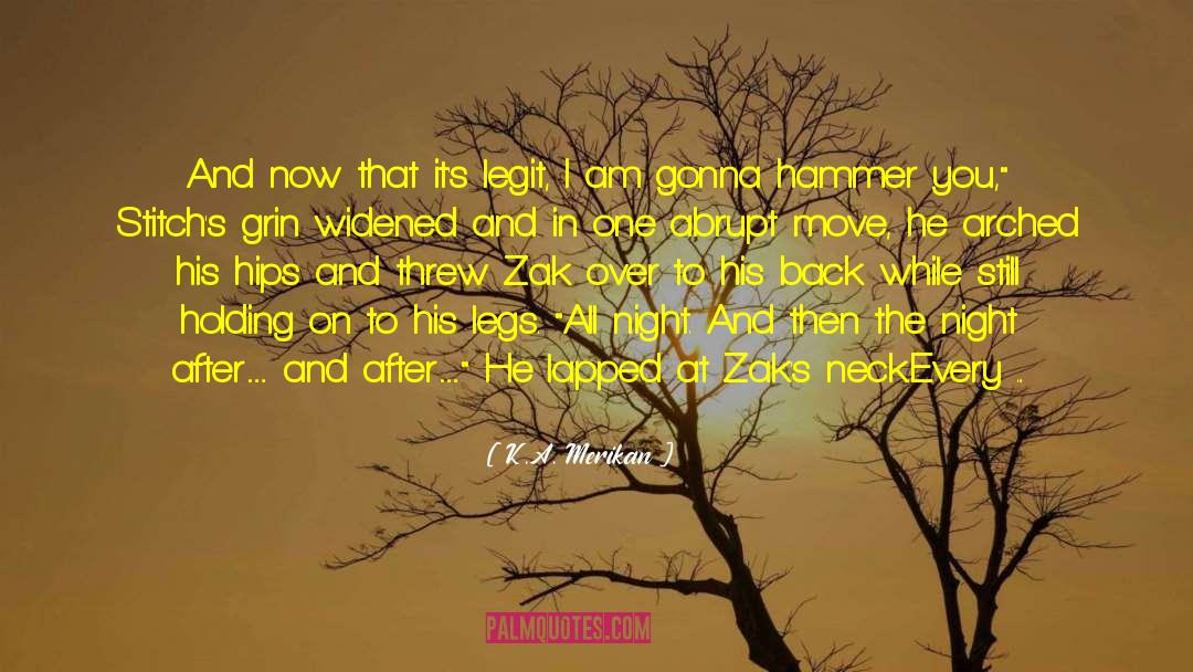 Forgive And Move On quotes by K.A. Merikan