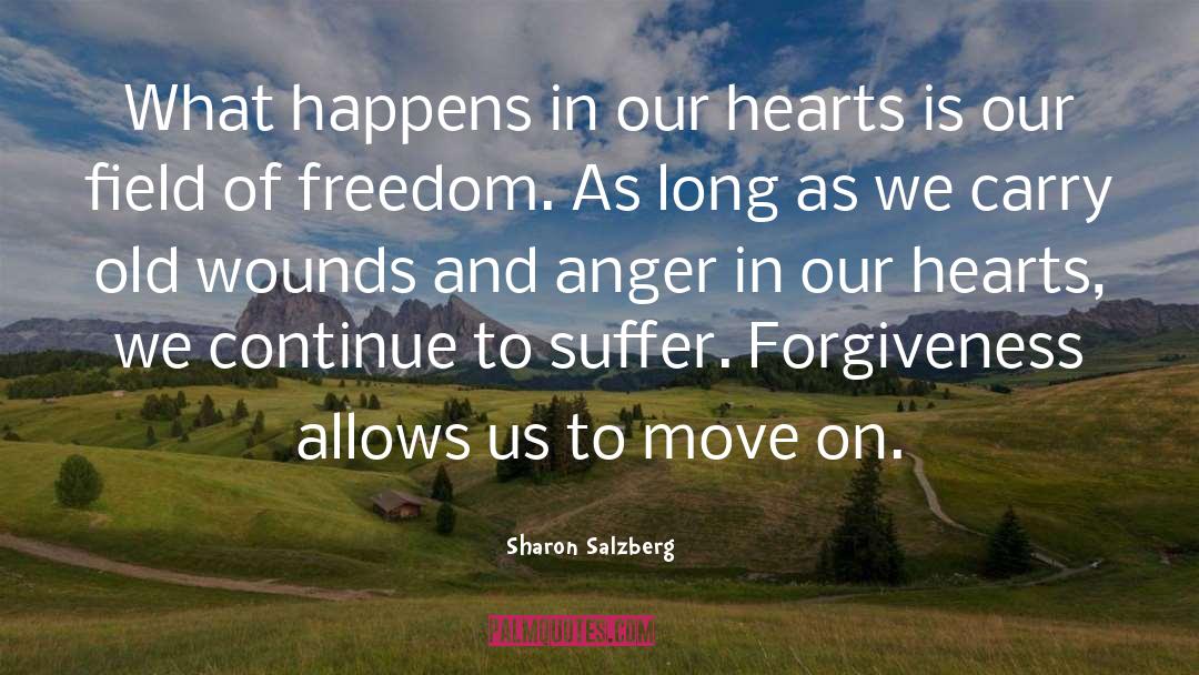 Forgive And Move On quotes by Sharon Salzberg