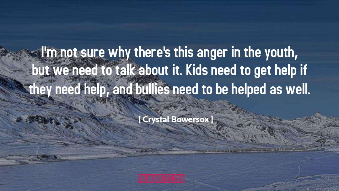 Forgive Anger quotes by Crystal Bowersox