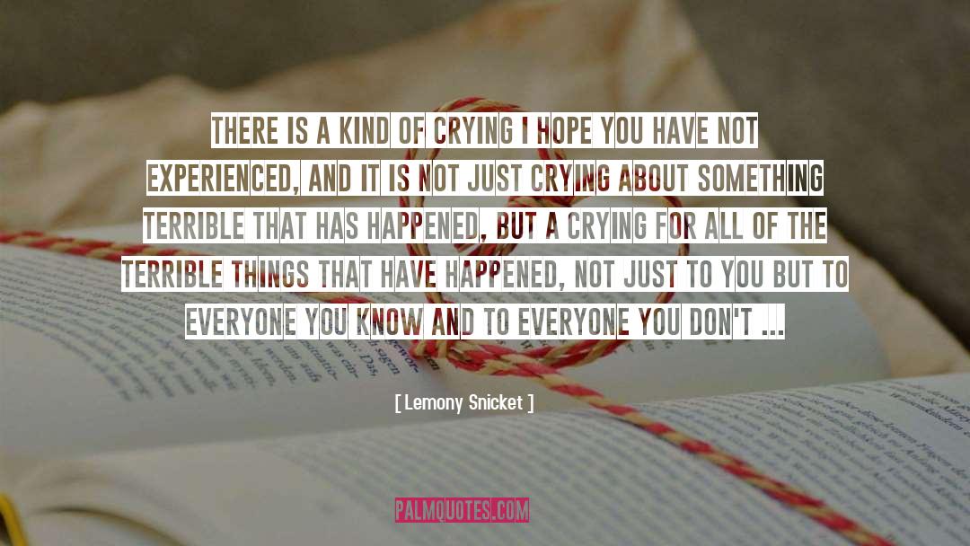 Forgive Everyone quotes by Lemony Snicket