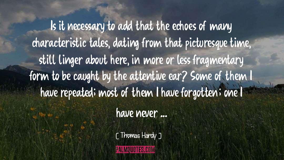 Forgive Forget quotes by Thomas Hardy