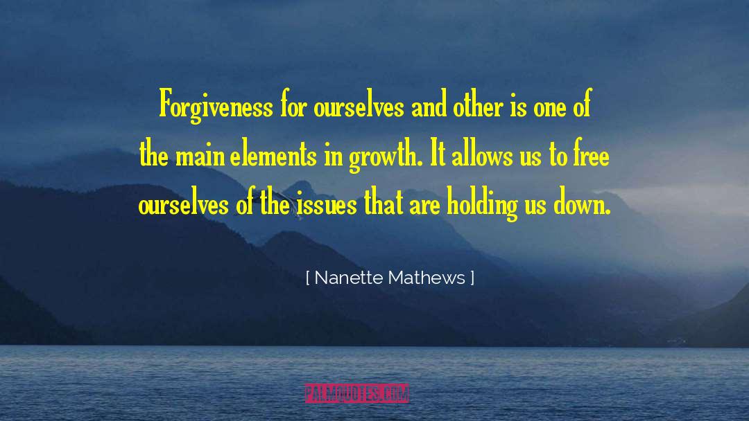 Forgive Others quotes by Nanette Mathews