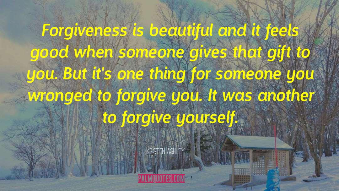 Forgive Yourself quotes by Kristen Ashley