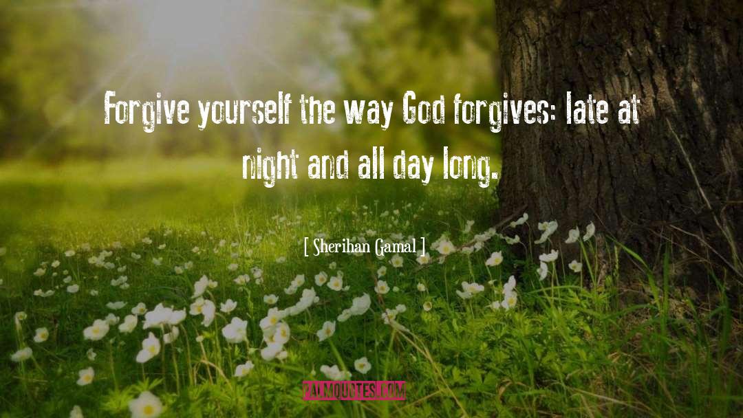 Forgive Yourself quotes by Sherihan Gamal