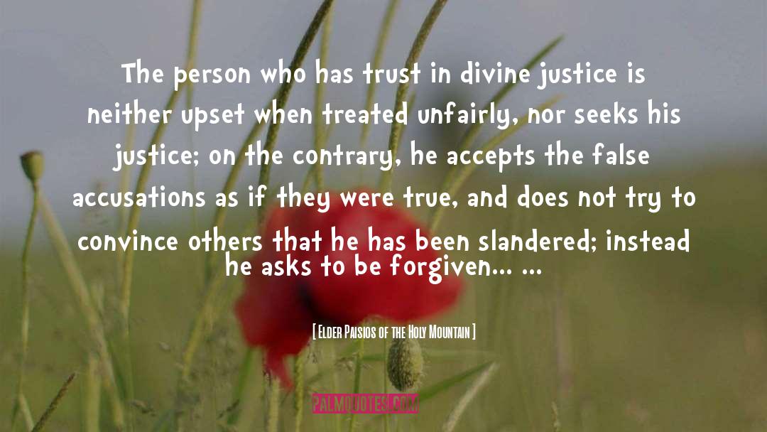 Forgiven quotes by Elder Paisios Of The Holy Mountain