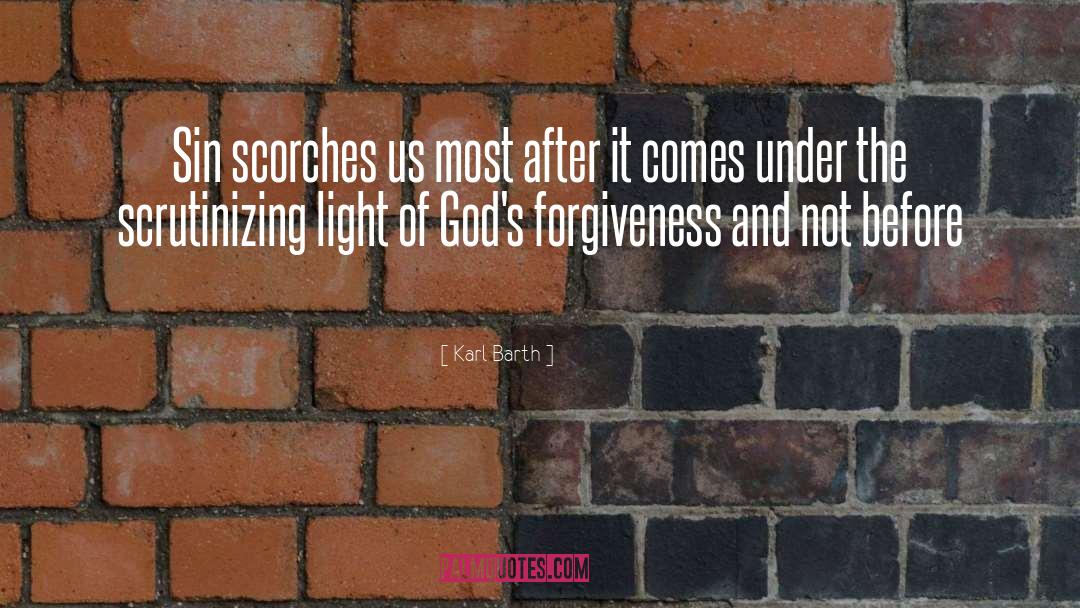 Forgiveness After Betrayal quotes by Karl Barth