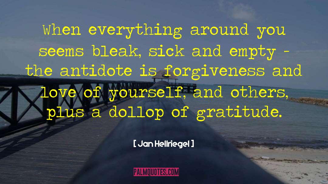 Forgiveness And Love quotes by Jan Hellriegel