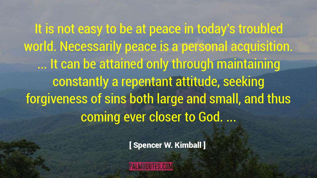 Forgiveness Of Sins quotes by Spencer W. Kimball