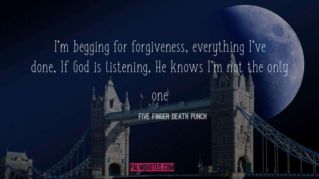 Forgiveness quotes by Five Finger Death Punch