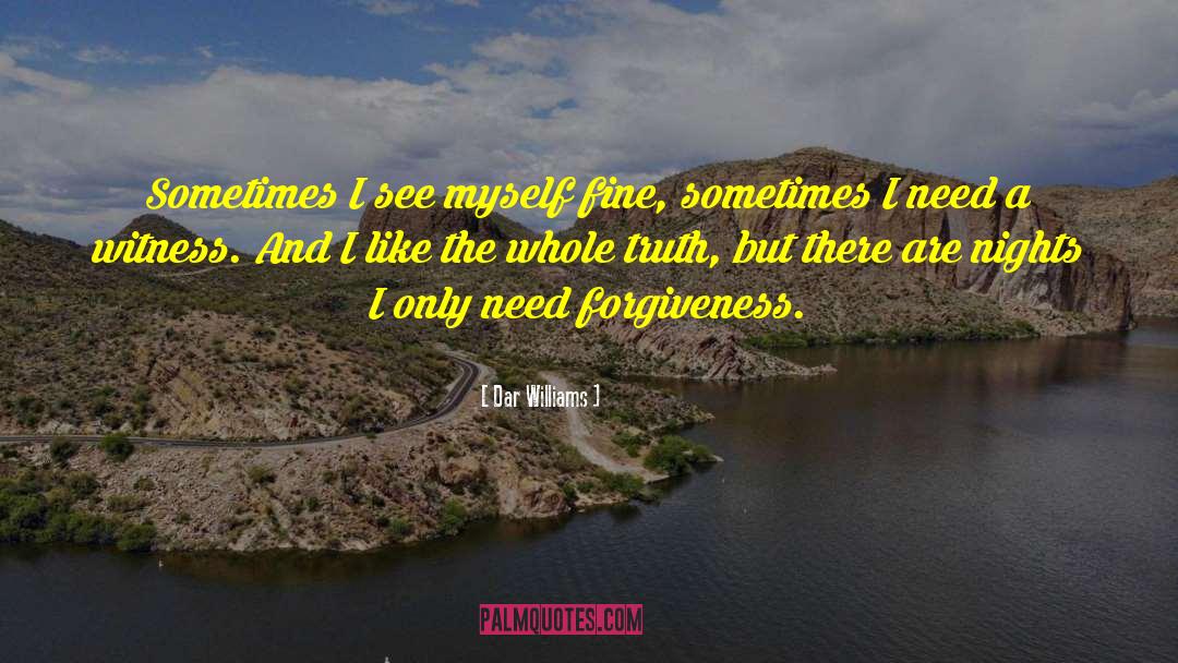 Forgiveness Therapy quotes by Dar Williams