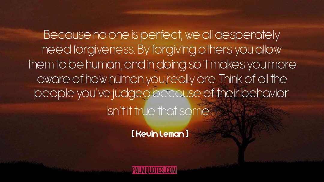 Forgiving Others quotes by Kevin Leman
