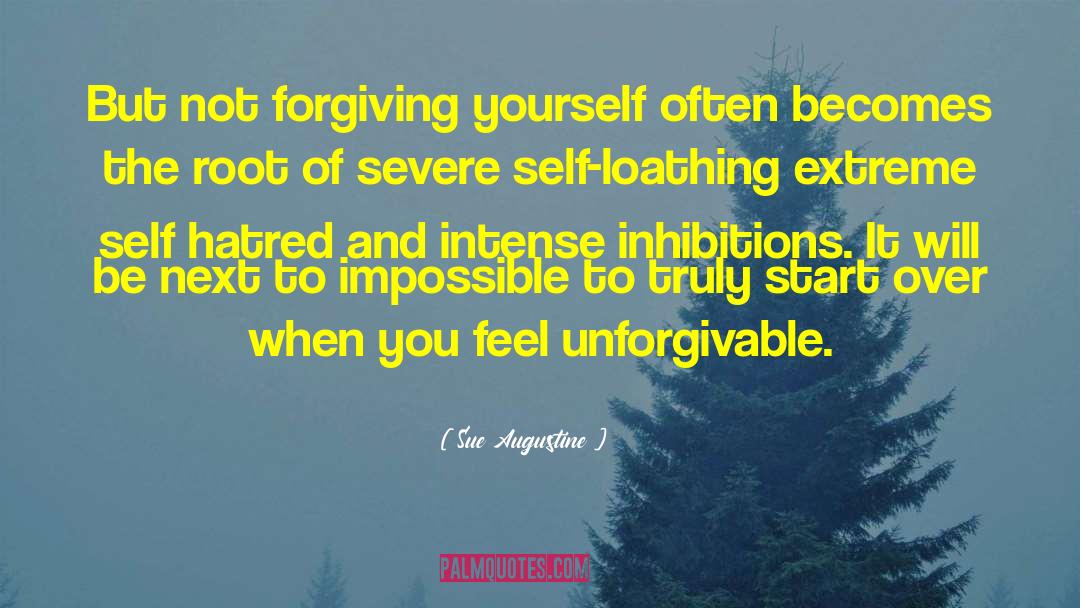 Forgiving Yourself quotes by Sue Augustine