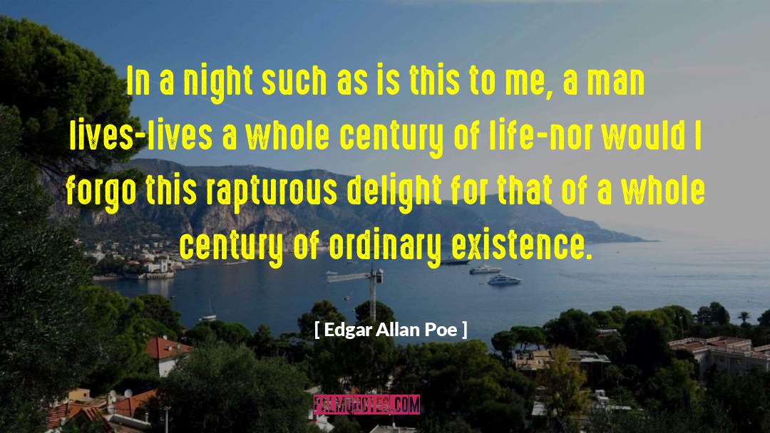 Forgo quotes by Edgar Allan Poe