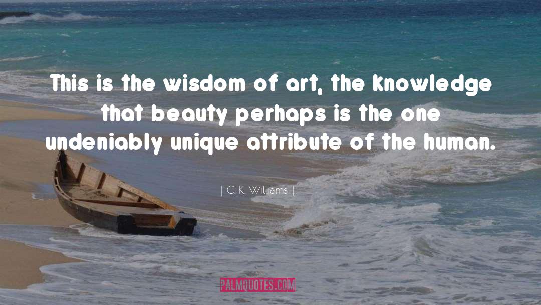 Forgotten Beauty quotes by C. K. Williams