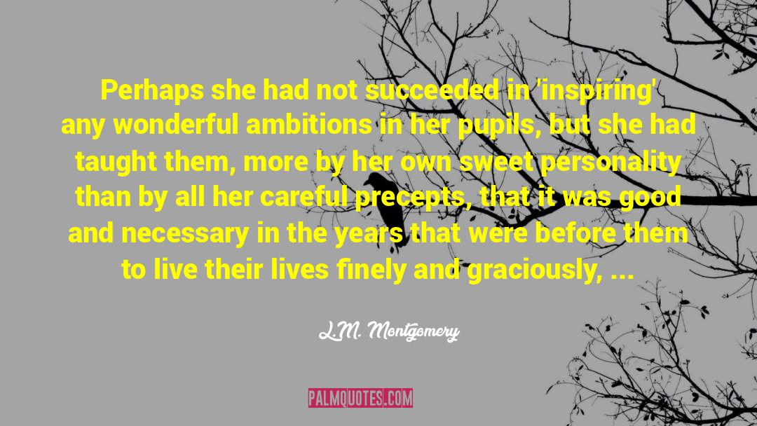 Forgotten By History quotes by L.M. Montgomery