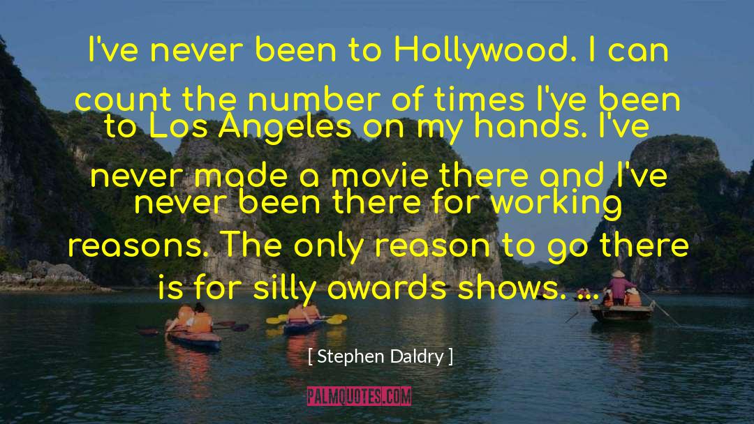 Forgotten Hollywood quotes by Stephen Daldry