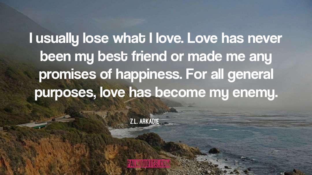 Forgotten My Love quotes by Z.L. Arkadie