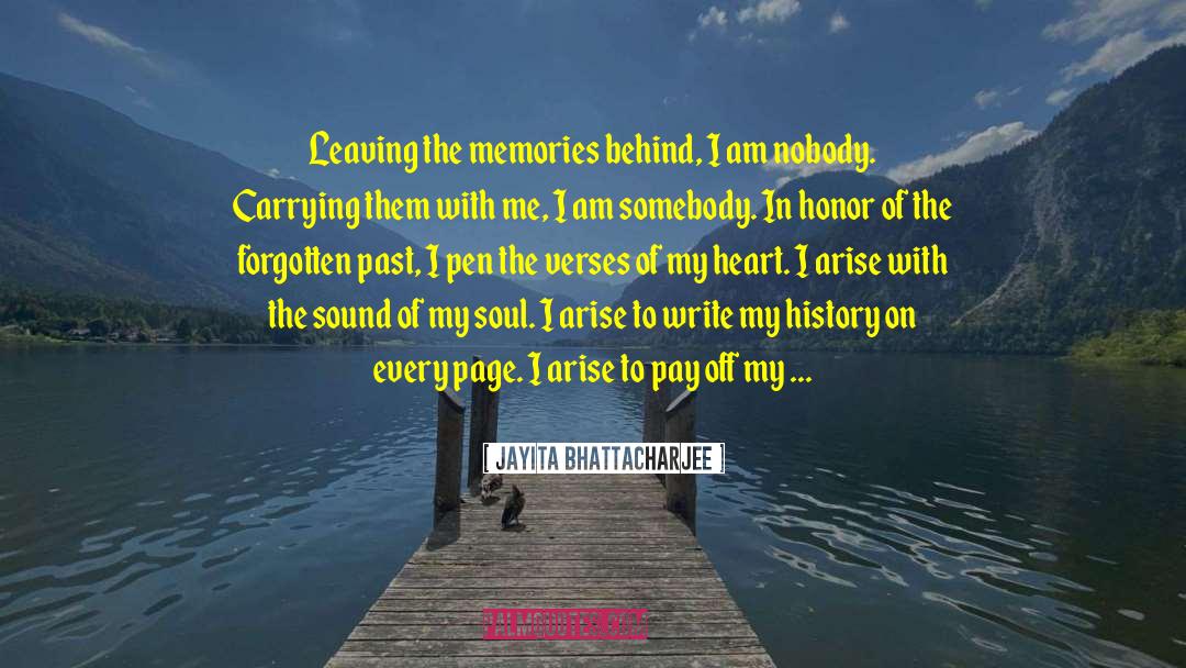 Forgotten Past quotes by Jayita Bhattacharjee